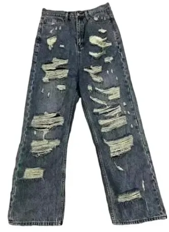 Weidian Balenciaga Destroyed Jeans