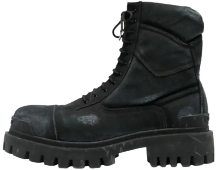 Weidian Balenciaga Strike Boots Black