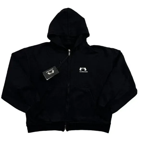 Weidian Balenciaga x Under Armour Hoodie (Black)