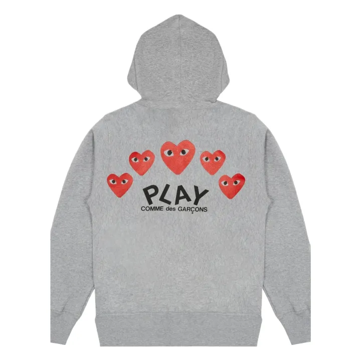 Weidian CDG Hearts On Back Hoodie