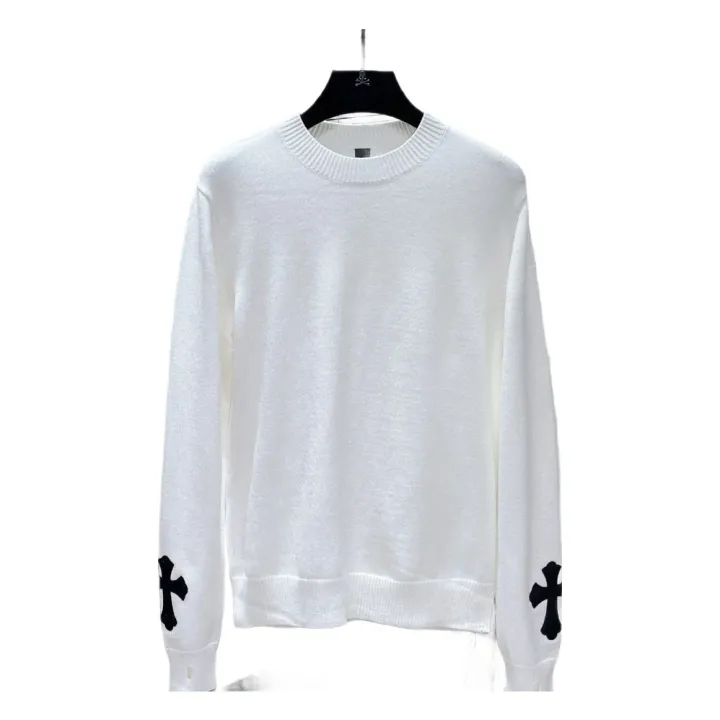 Weidian Chrome Hearts With Cross On Back Sweater