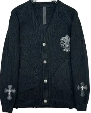 Weidian Chrome Hearts Zip-Up Sweater