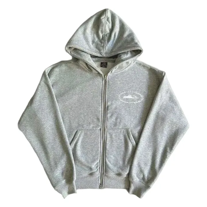 Weidian Corteiz Alcatraz Zip-Up Hoodie