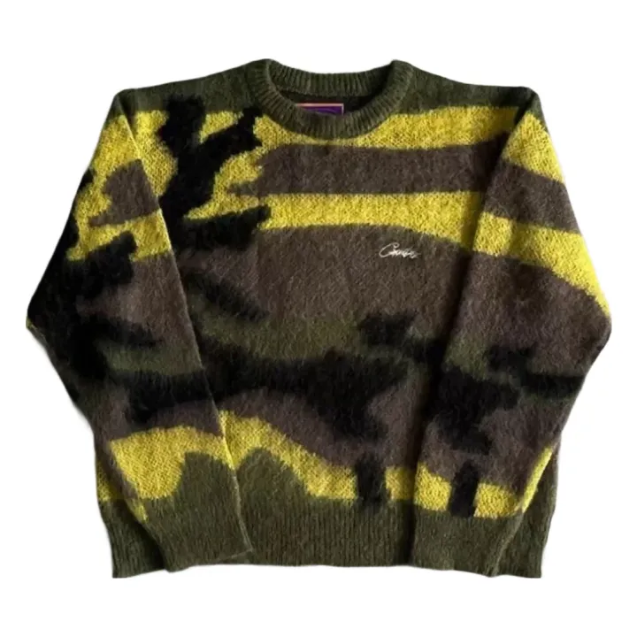 Weidian Cortiez Camo Sweater
