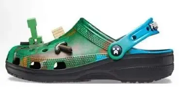 Weidian Crocs x Minecraft Shoes