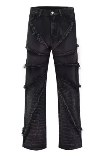 Weidian Denim Style Pants