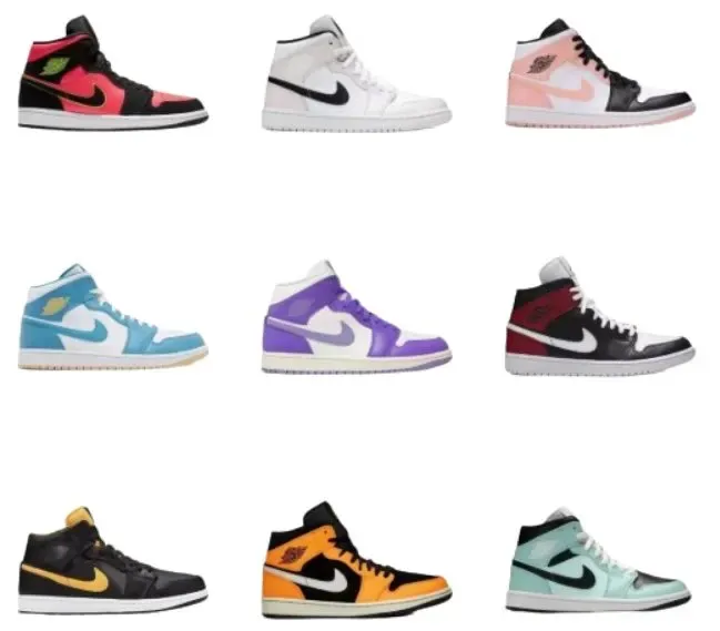 Weidian Jordan 1 Mid Shoes