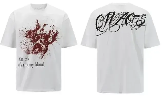 Weidian Ken Carson T Shirt With Blood