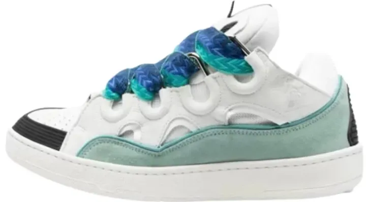 Weidian Lanvin Curb Sneakers Blue