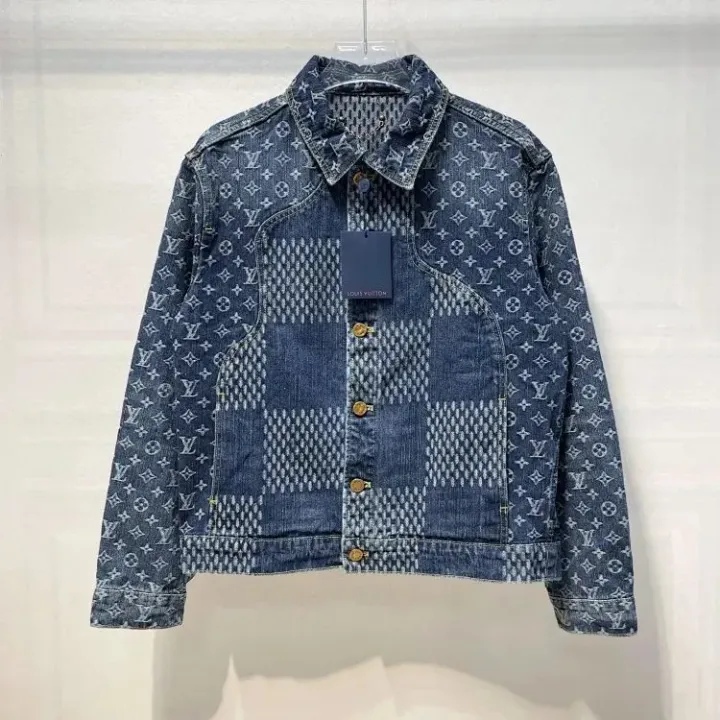 Weidian LV Jacket Blue Denim
