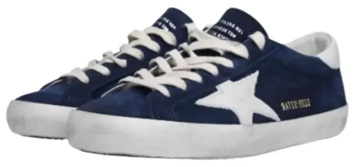 Weidian Navy Golden Goose Trainers