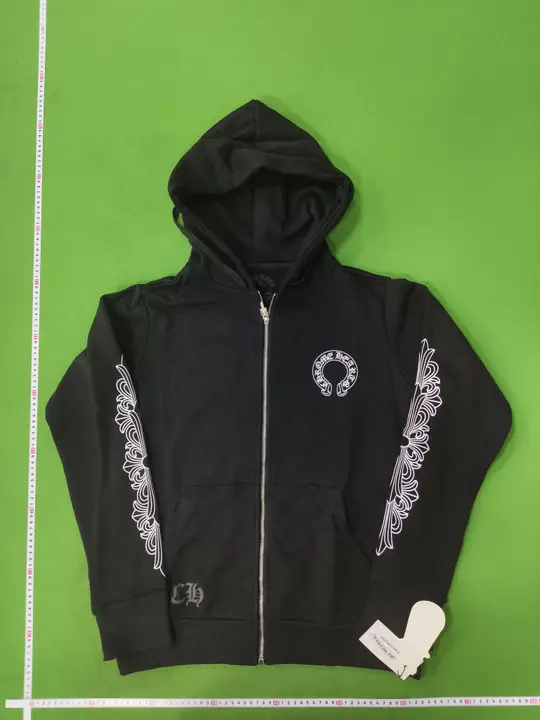 Weidian Chrome Hearts Zip Up Hoodies QC photo 3