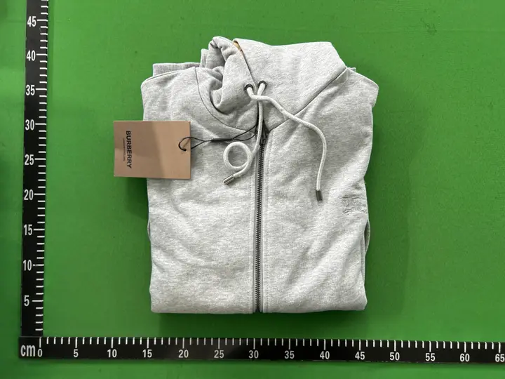 Weidian Burberry Zip Hoodie QC photo 1