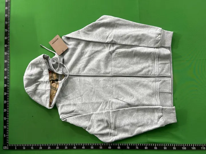 Weidian Burberry Zip Hoodie QC photo 3