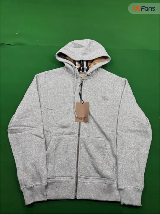 Weidian Burberry Zip Hoodie QC photo 6