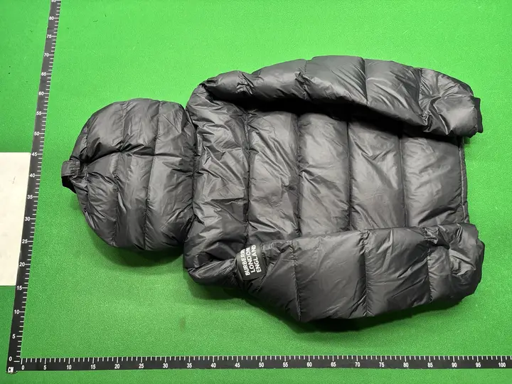 Weidian Burberry Black Cotton Jacket Size 52 FR QC photo 11