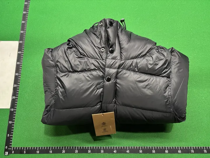 Weidian Burberry Black Cotton Jacket Size 52 FR QC photo 12