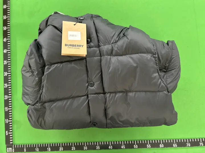 Weidian Burberry Black Cotton Jacket Size 52 FR QC photo 5