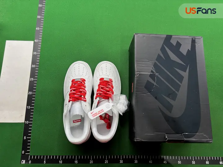Weidian Supreme Air Force 1 White QC photo 17