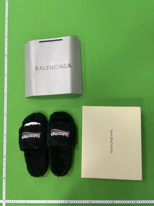 Weidian Balenciaga Fur Slides QC photo 16