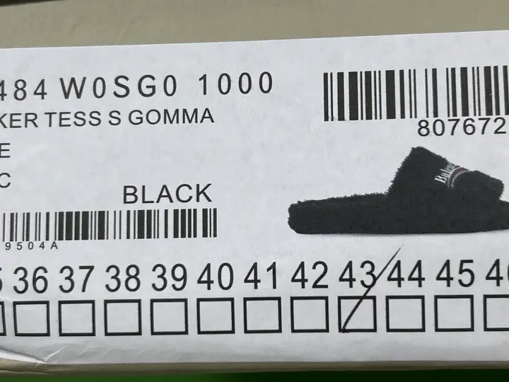 Weidian Balenciaga Fur Slides QC photo 9