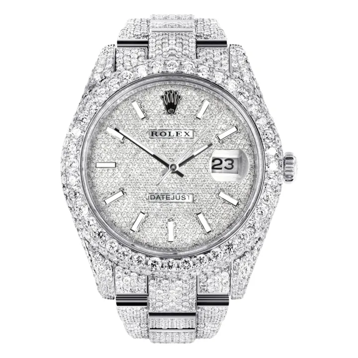 Weidian Rolex Datejust Iced Out