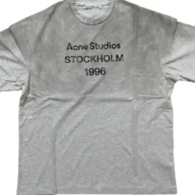 Weidian Acne Studios Grey T-Shirt