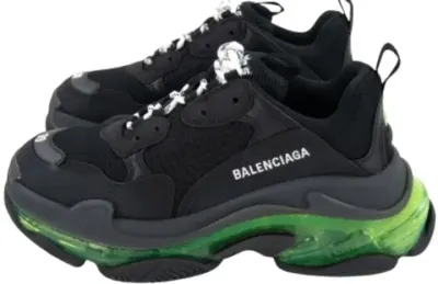 Weidian Balenciaga 3S Shoes Black