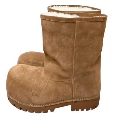 Weidian Balenciaga Alaska Fur Boots