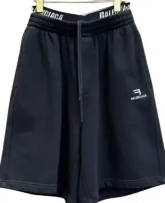 Weidian Balenciaga Shorts with Underwear (Black-Black)