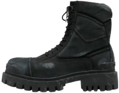 Weidian Balenciaga Strike Boots Black