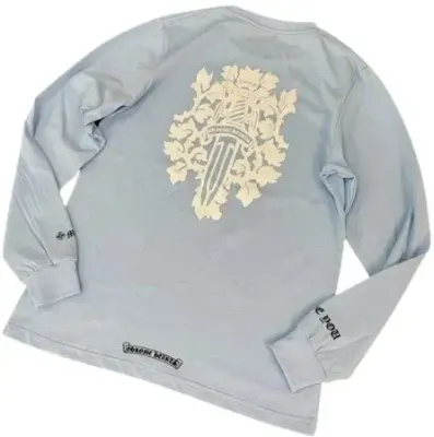 Weidian Chrome Hearts Blue Longsleeve Sweater