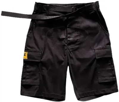 Weidian Corteiz Classic Cargo Triple Black Logo Shorts