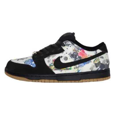 Weidian Dunk x Supreme Rammellzee Shoes