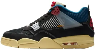 Weidian Jordan 4 Union Black Noir