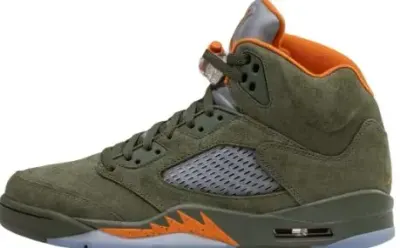 Weidian Jordan 5 Olive Shoes
