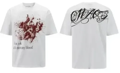 Weidian Ken Carson T Shirt With Blood