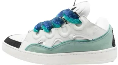 Weidian Lanvin Curb Sneakers Blue