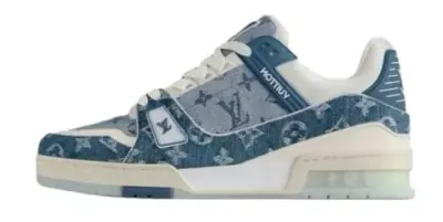 Weidian LV Trainer Light Blue