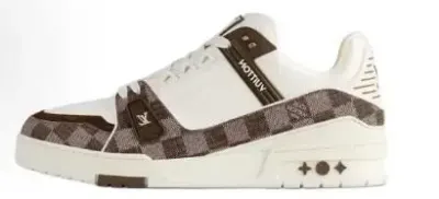 Weidian LV Trainers Brown Size
