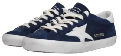 Weidian Navy Golden Goose Trainers