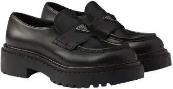 Weidian Prada Brushed Leather Shoes