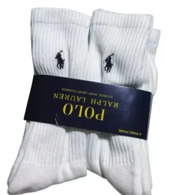 Weidian Ralph Lauren Socks All-White
