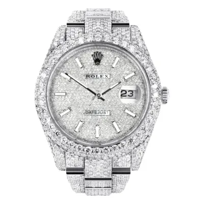 Weidian Rolex Datejust Iced Out