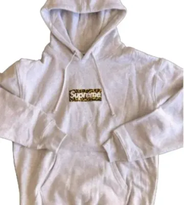 Weidian Supreme Leopard Box Hoodie