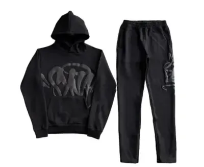 Weidian Syna Tracksuit Black-Grey