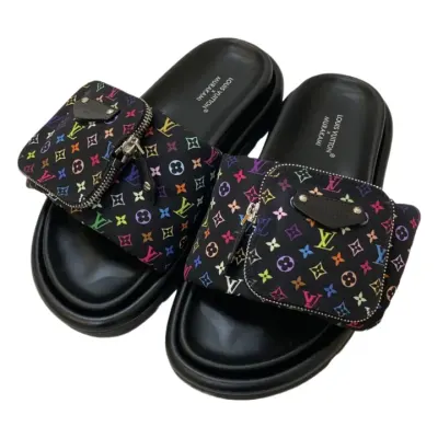 Weidian Takashi Murakami x LV Pool Pillow Comfort Shoes