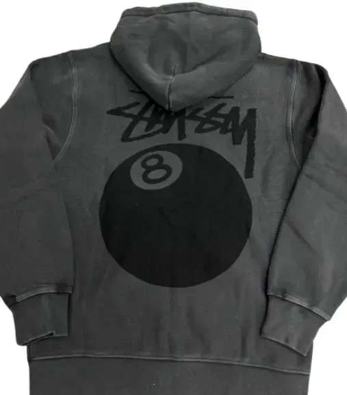 Weidian Stussy 8Ball Zip Hoodie