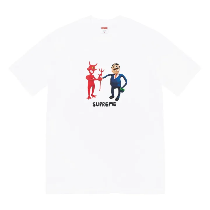 Weidian Supreme T-Shirts Devil And Lawyer