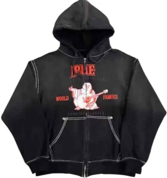 Weidian Supreme True Religion Zip-Up Hoodie